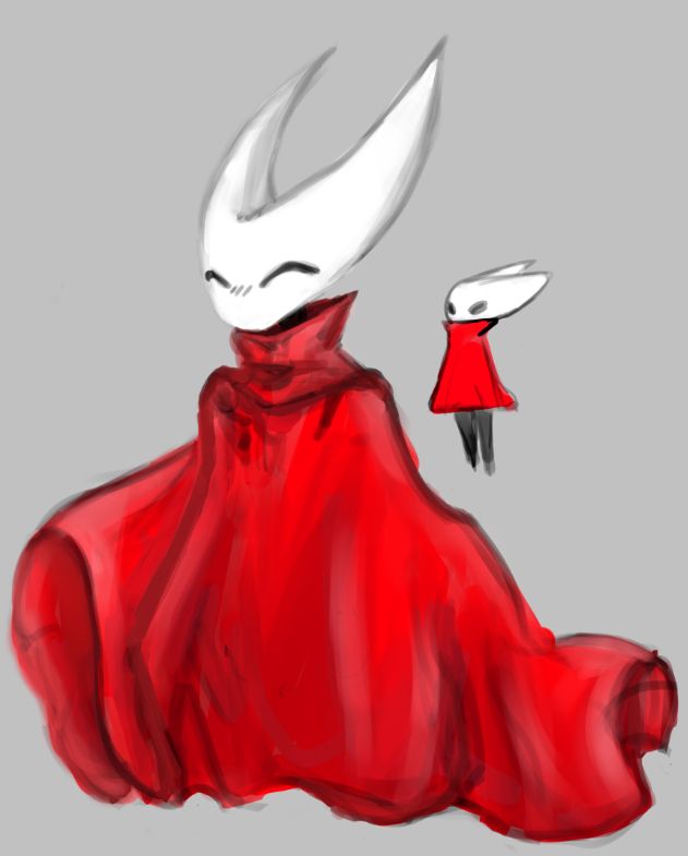 hornet silksong she so cute and happy