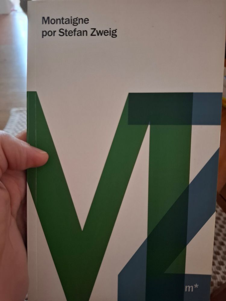 Capa do livro Montaigne de Stefan Sweig, Editora Madalena, 2015
