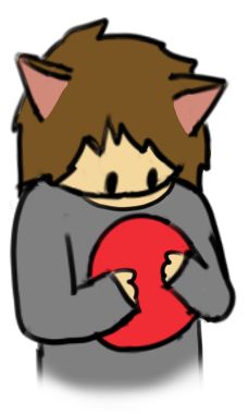 A drawing of 1birocketship holding a red ball