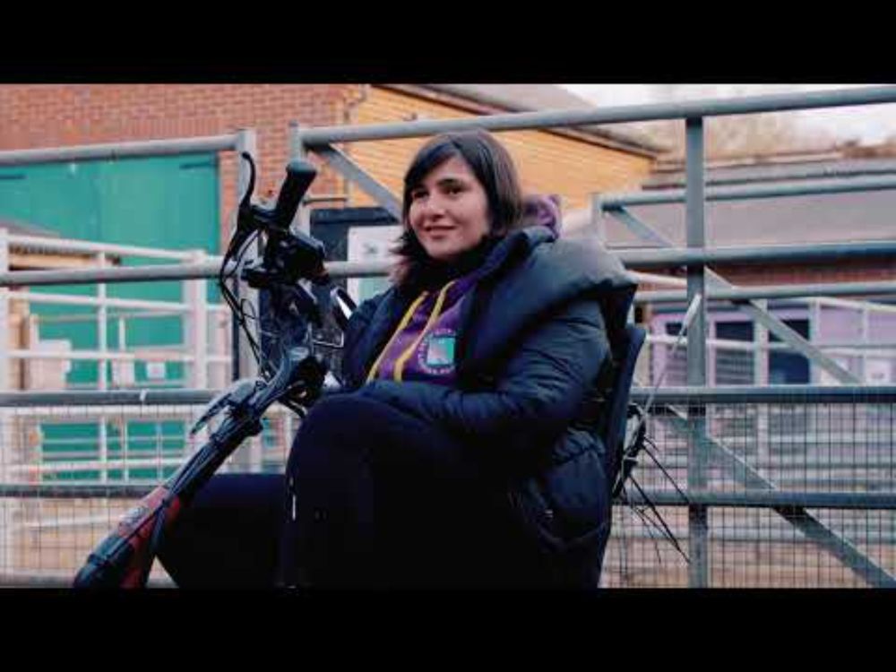 “Being able to use a recumbent trike has changed my life”