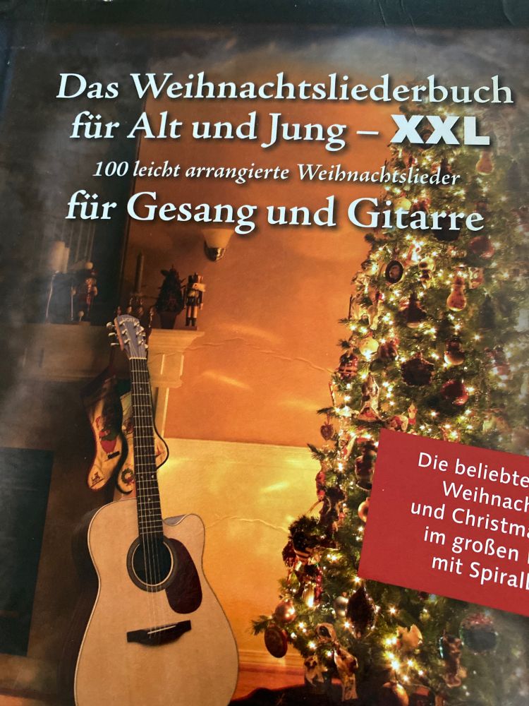 Notenbuch „Das Weihnachtsliederbuch für Alt und Jung -xxl für Gesang und Gitarre“