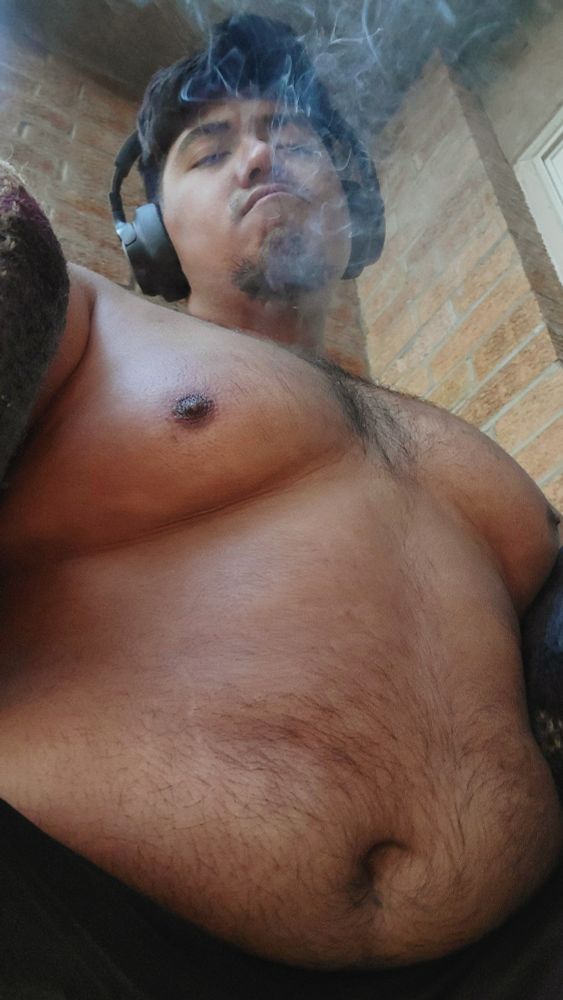 A selfie of me being incredibly stoned and aroused 