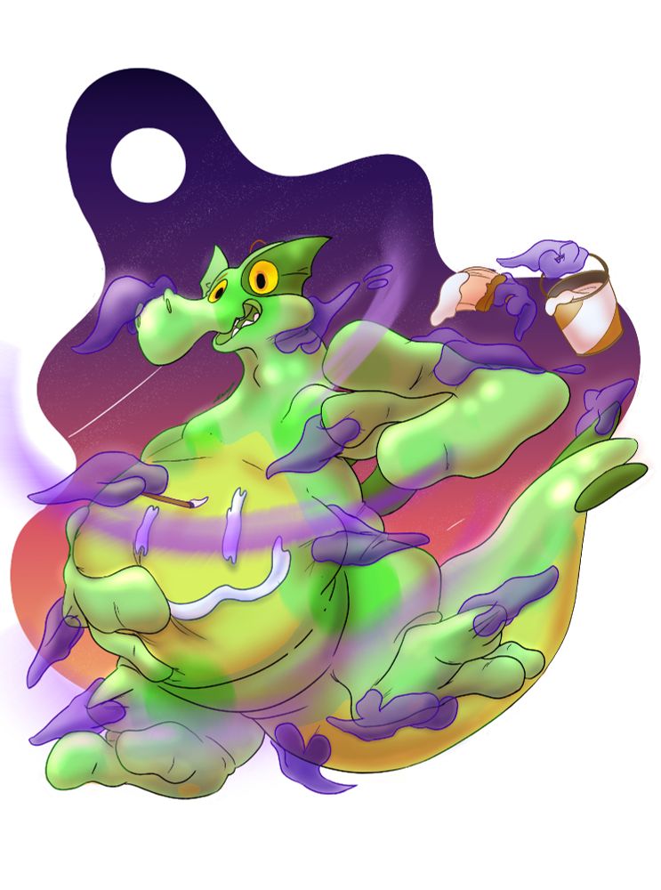 Garry becoming chub loog