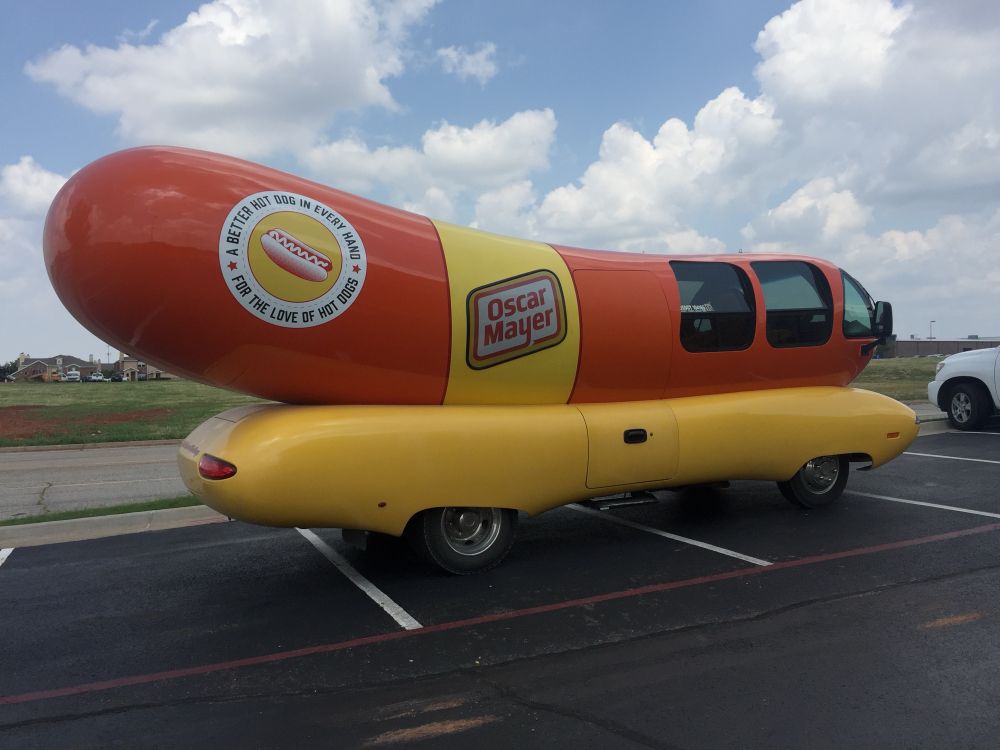 Oscar Mayer weiner mobile 
