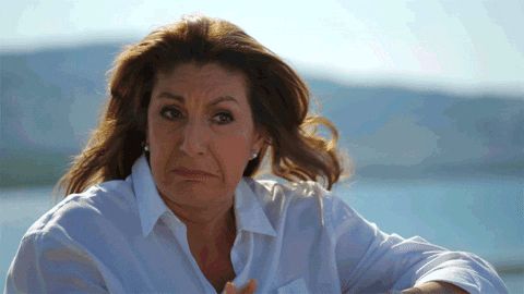 Jane Mc Donald, unimpressed