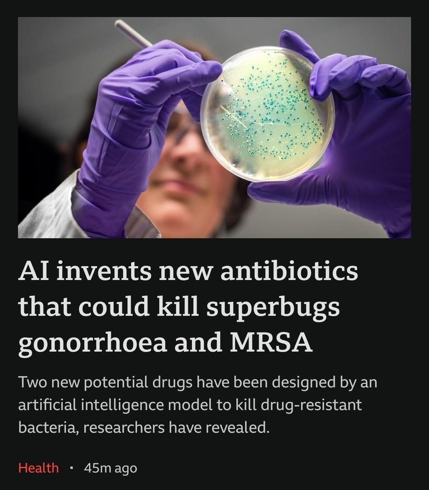 News headline. 