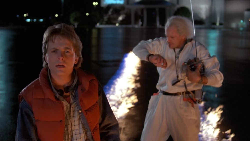 Marty McFly in shock