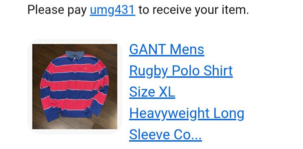a red and blue striped shirt, suspiciously-similar to the one worn by a famous resident of Ruckersville, Virginia