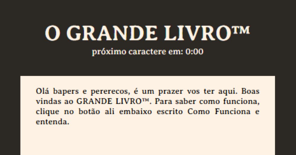 O GRANDE LIVRO™