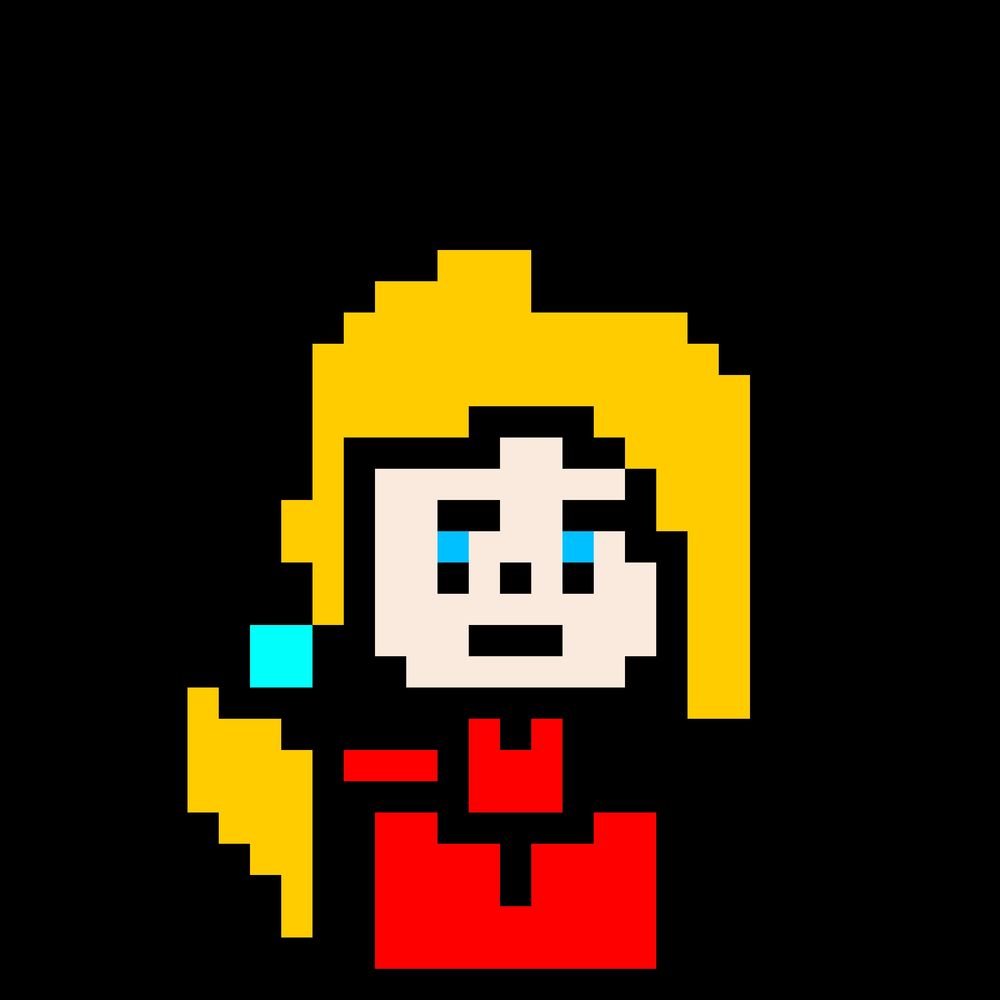 Pixel Art of my Vtuber, LT Colorado Writer 