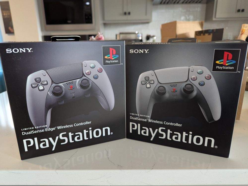 PlayStation 30th anniversary controllers 