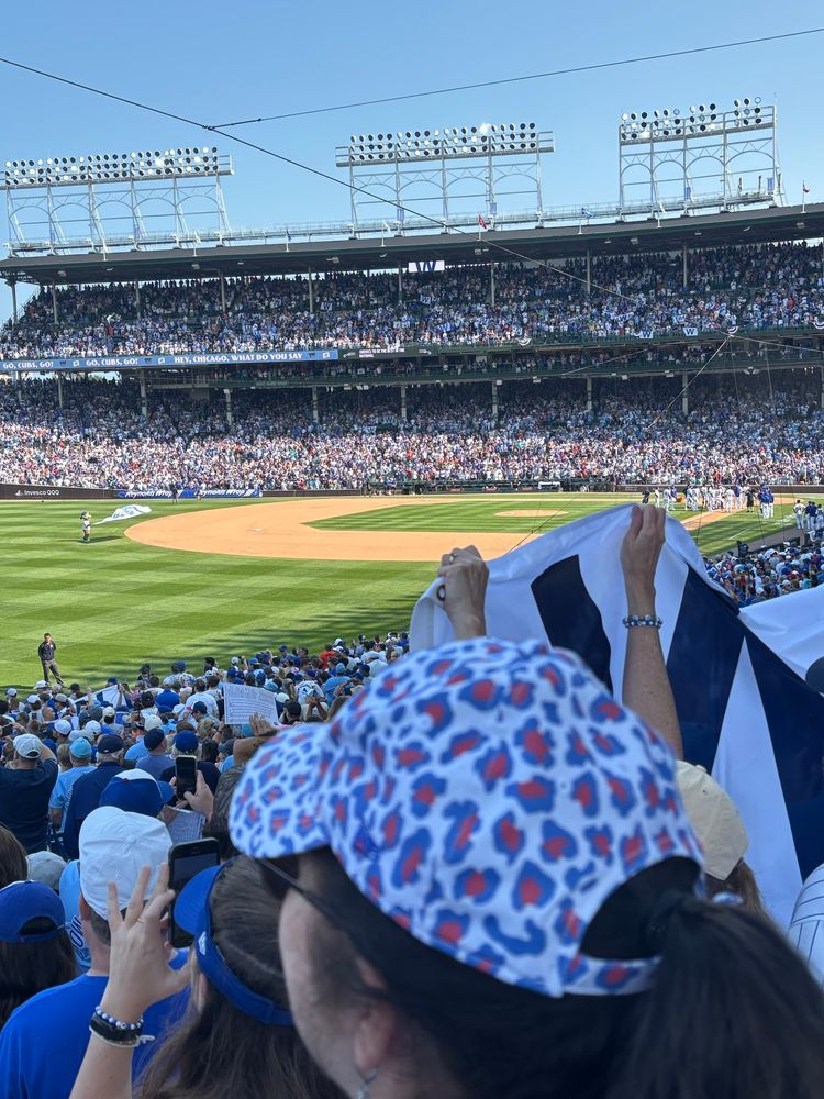 Wrigley field post walk off 
