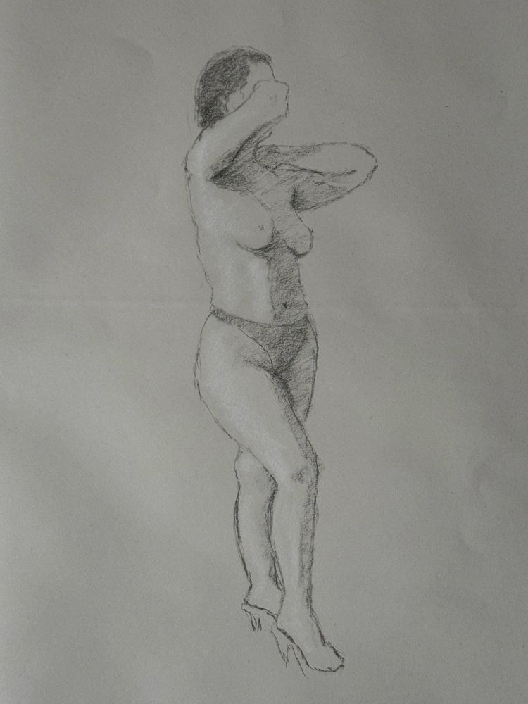 10 minute pose female nude 