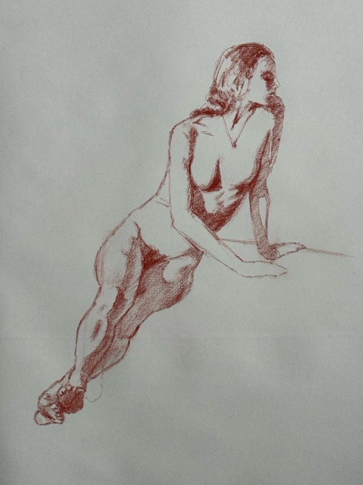 Female nude, 15 minute pose