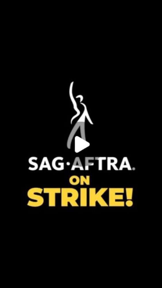 Solveig on Instagram: "THE SAG-AFTRA STRIKE PART FOUR!

#sagaftra #sagaftrastrike #supportsagaftra #...