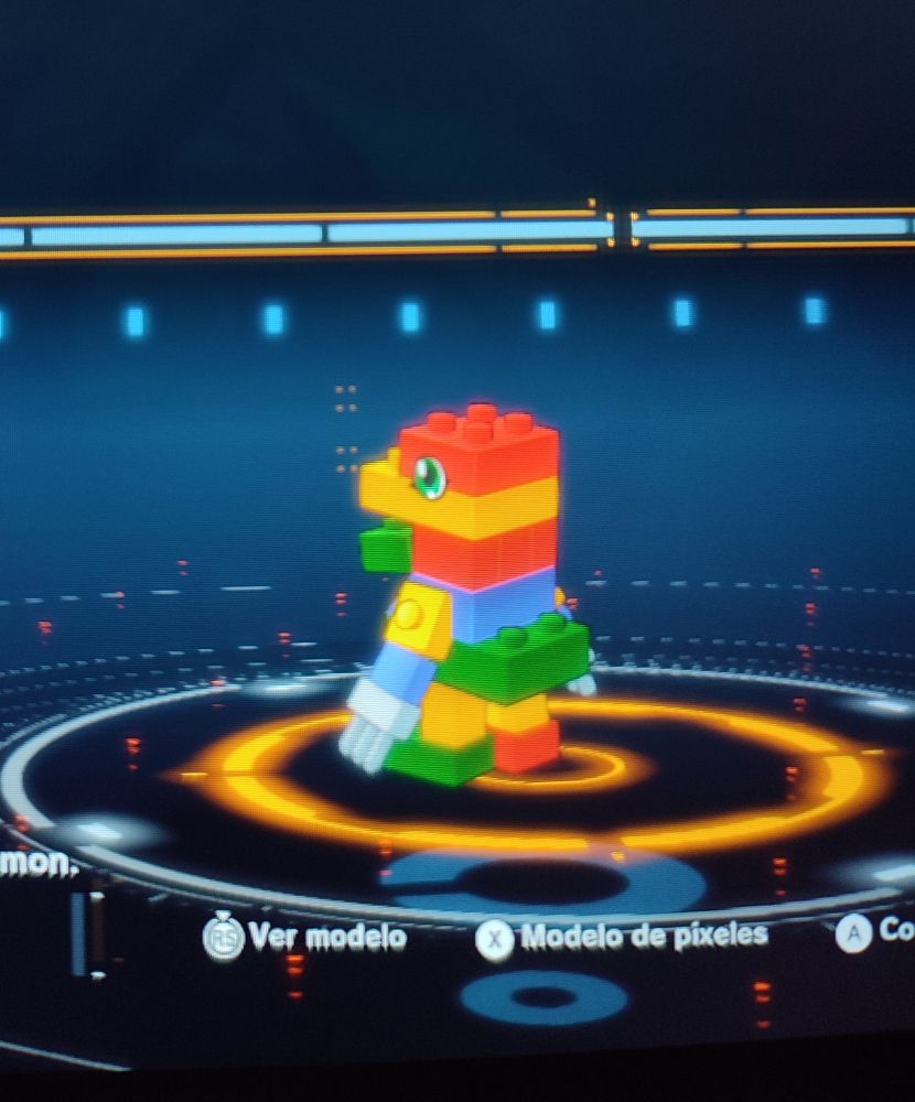 ToyAgumon de espaldas con tremendo culo