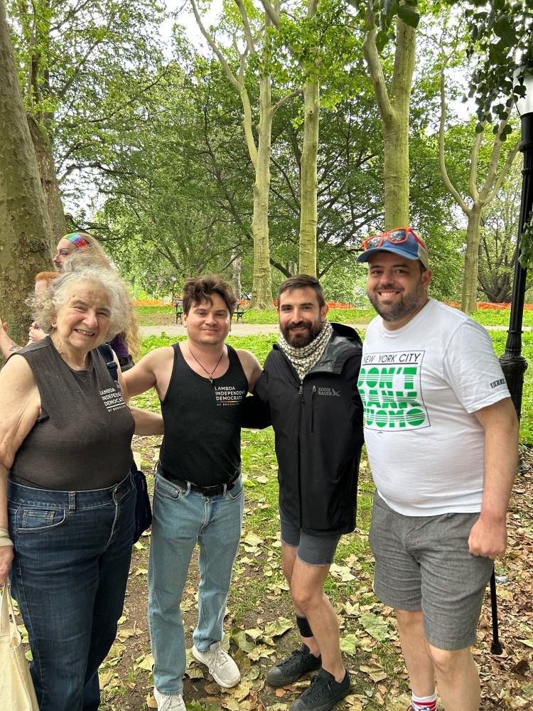LID and friends celebrating at GayRidge Pride!