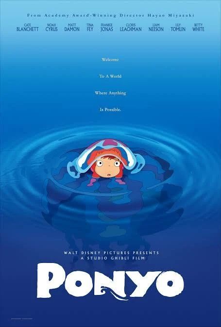 Movie cover for Ponyo