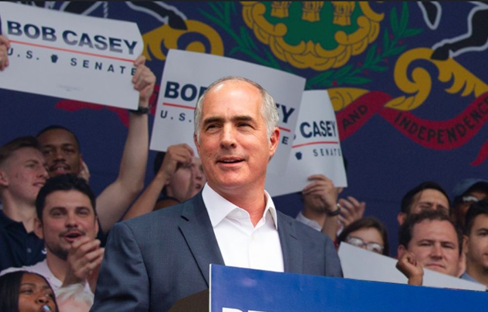 Reelect Bob Casey (#PASen) To Hold the Democratic Senate Majority