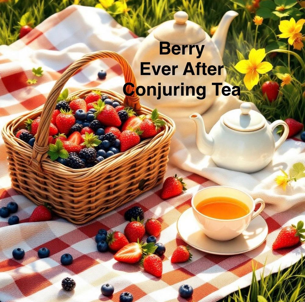 Berries and tea