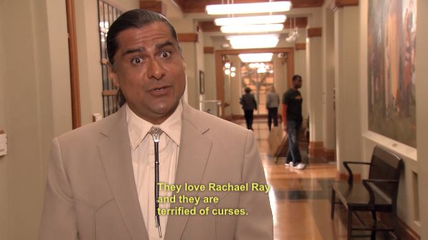Jonathan Joss as  Chief Ken Hotate in Parks and Recreation. 