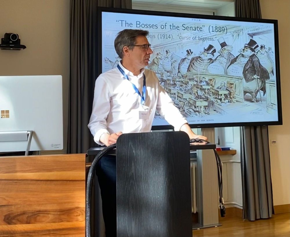 Tommaso Valletti presenting Political Power - Market Power