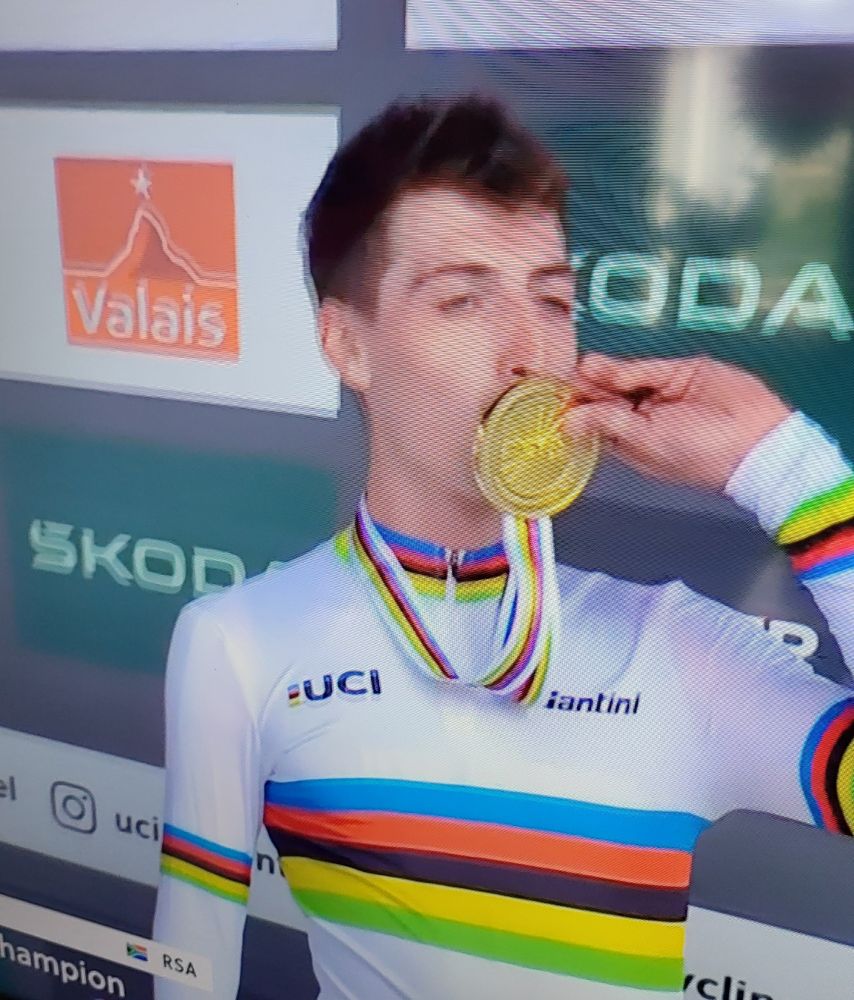 Alan Hatherly, alter und neuer MTB XCO Weltmeister