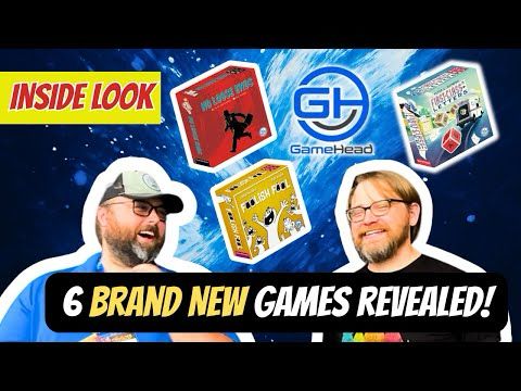 INSIDE LOOK: Paul Salomon Previews 6 NEW GameHead Games! | Origins Game Fair Interview