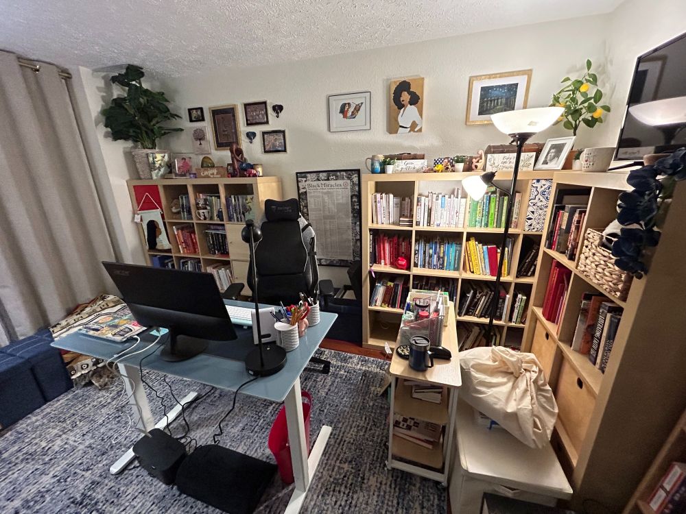 Ebonyteach home office, late August 2024.