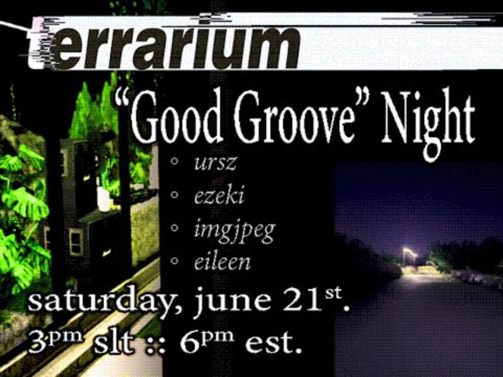 "Good Groove" Night @ Terrarium