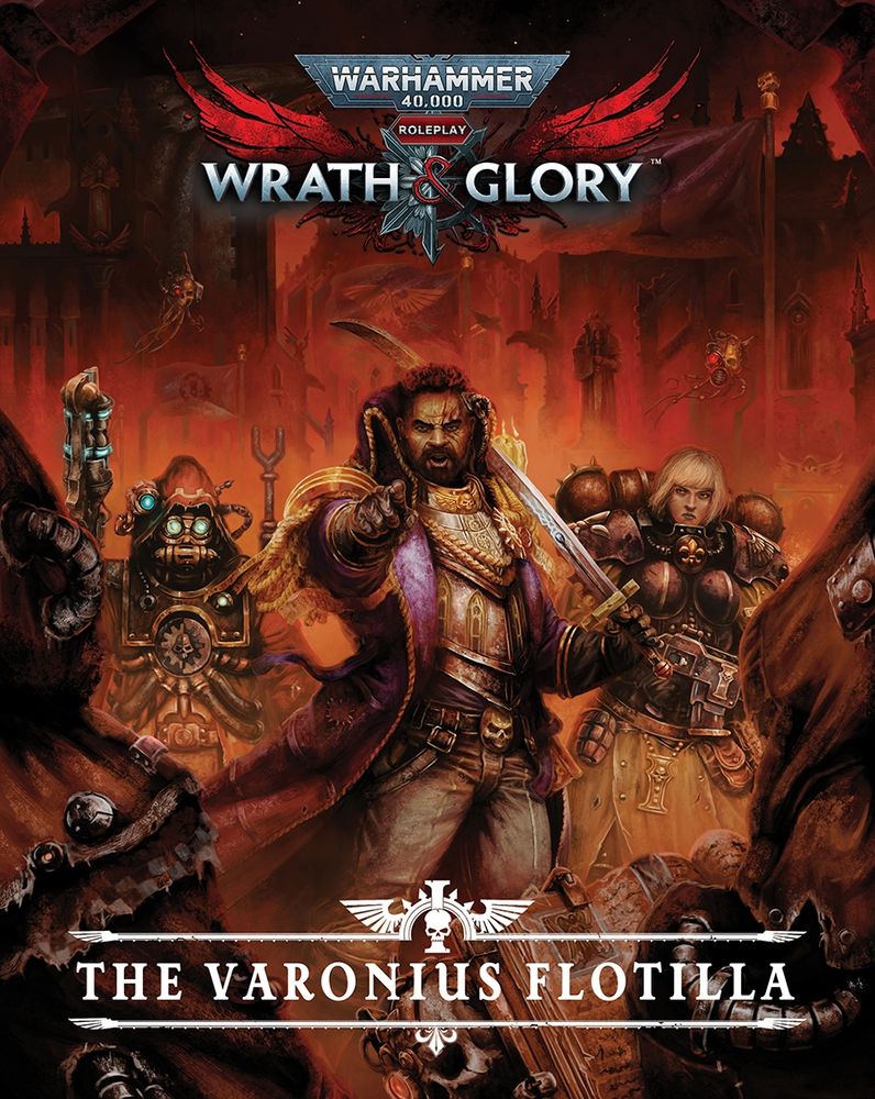 Cover for The Varonius Flotilla for the Wrath & Glory Starter Set