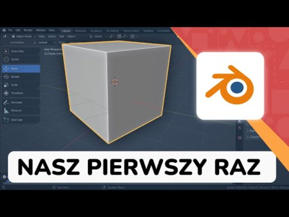 Zaczynamy zabawę z Blenderem! #1