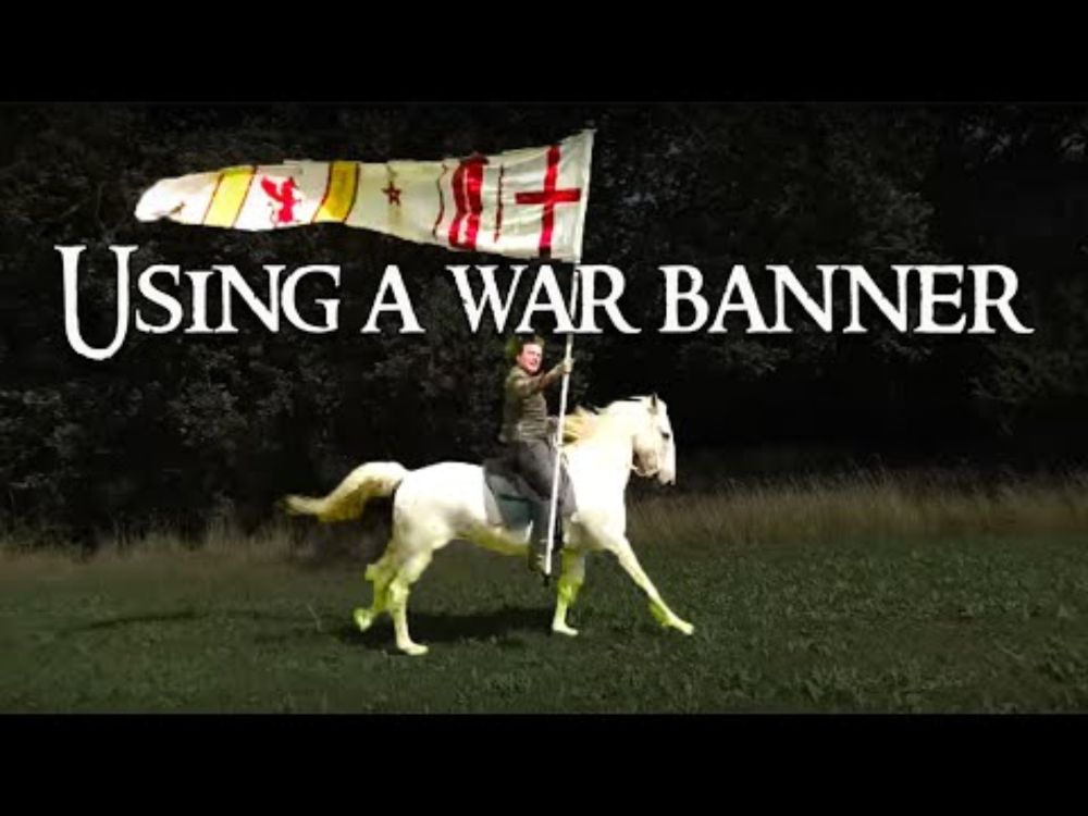 Medieval battle flags, what were they like and how were they used?