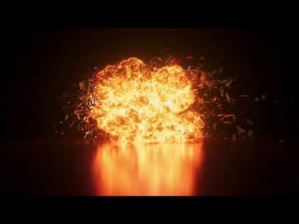 Houdini Explosion | Pyro & RBD | Karma XPU