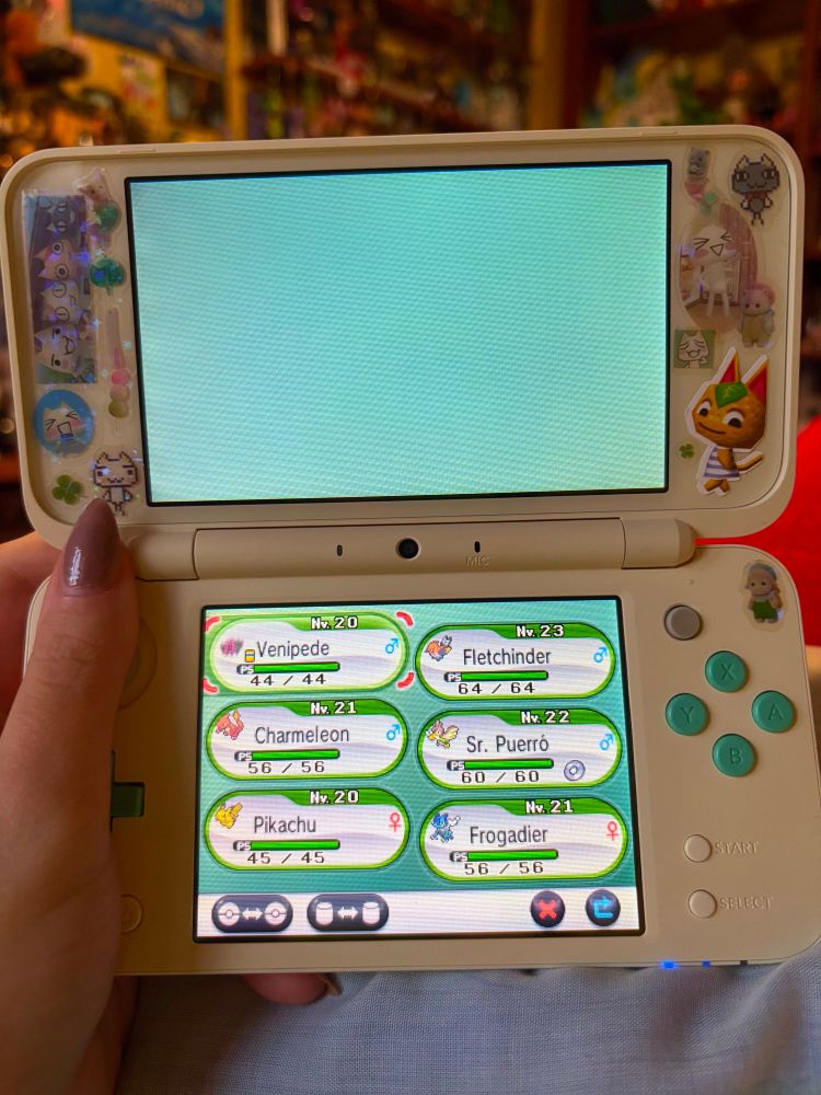 My pokemon team on Y