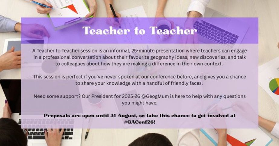 Description of teacher to teacher session.