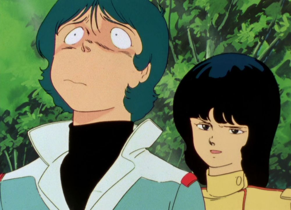 Kamille, shocked by Fa's presence. I have no idea how to describe this facial expression. Guilty? Maybe??
