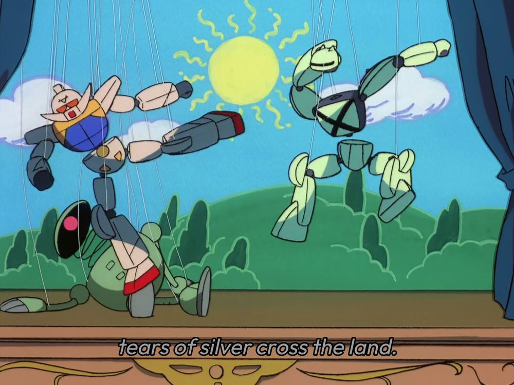 Gundam puppet show