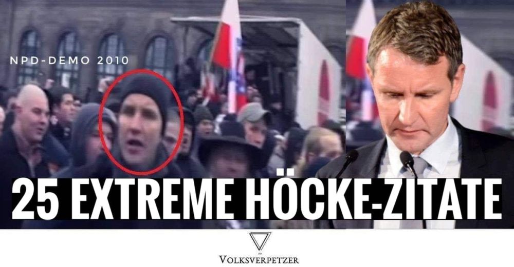 Die FDP und die CDU in Thüringen arbeiteten mit Höcke zusammen, einige setzen gar Höcke mit Ramelow gleich. Diese sollten sich diese 25 Zitate des Faschisten Höcke durchlesen. Teilt diese Liste, damit...