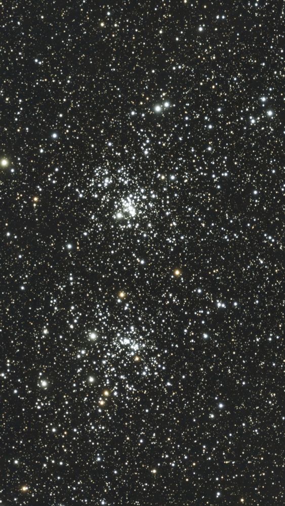 The double cluster in Perseus. 