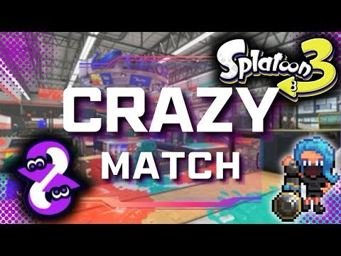 CRAZY MATCH in high level scrimmage - Splatoon 3