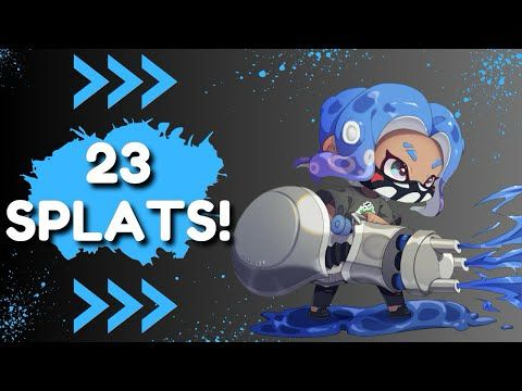 23 SPLATS IN AN ANARCHY BATTLE - Splatoon 3