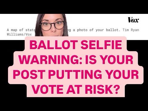 BALLOT SELFIE WARNING: IS YOUR POST PUTTING YOUR VOTE AT RISK? #publicdefender answers!