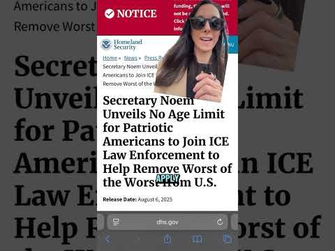 ICE is struggling with recruitment. Stephen Miller and Trump are furious. Lowering age requirements!