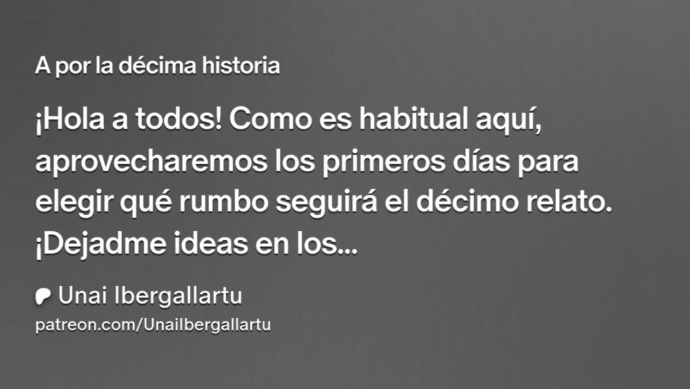 A por la décima historia | Unai Ibergallartu