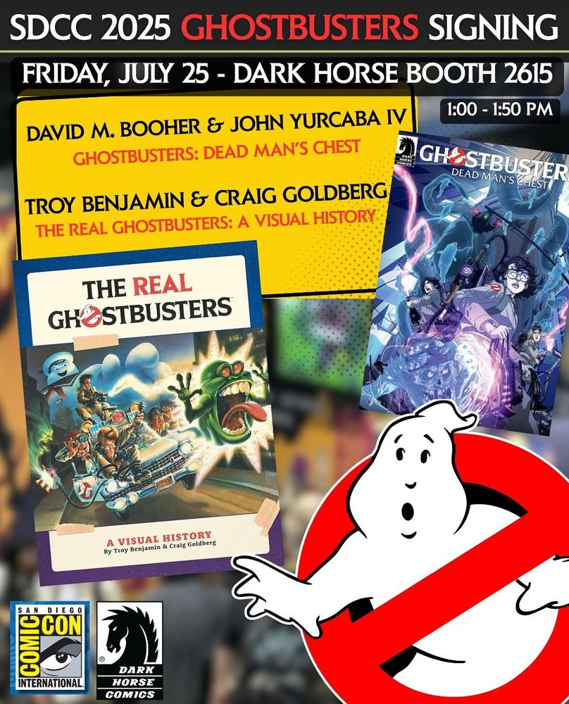 Dark Horse booth at SDCC - 1pm - be there!