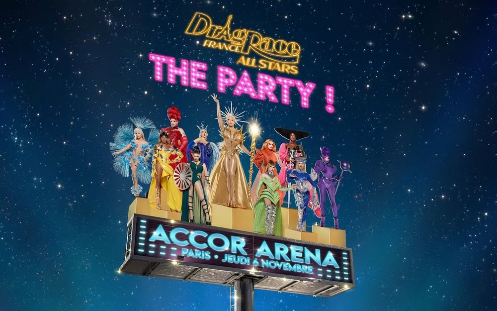 Poster DRAG RACE FRANCE LIVE ALL STARS - ACCOR ARENA