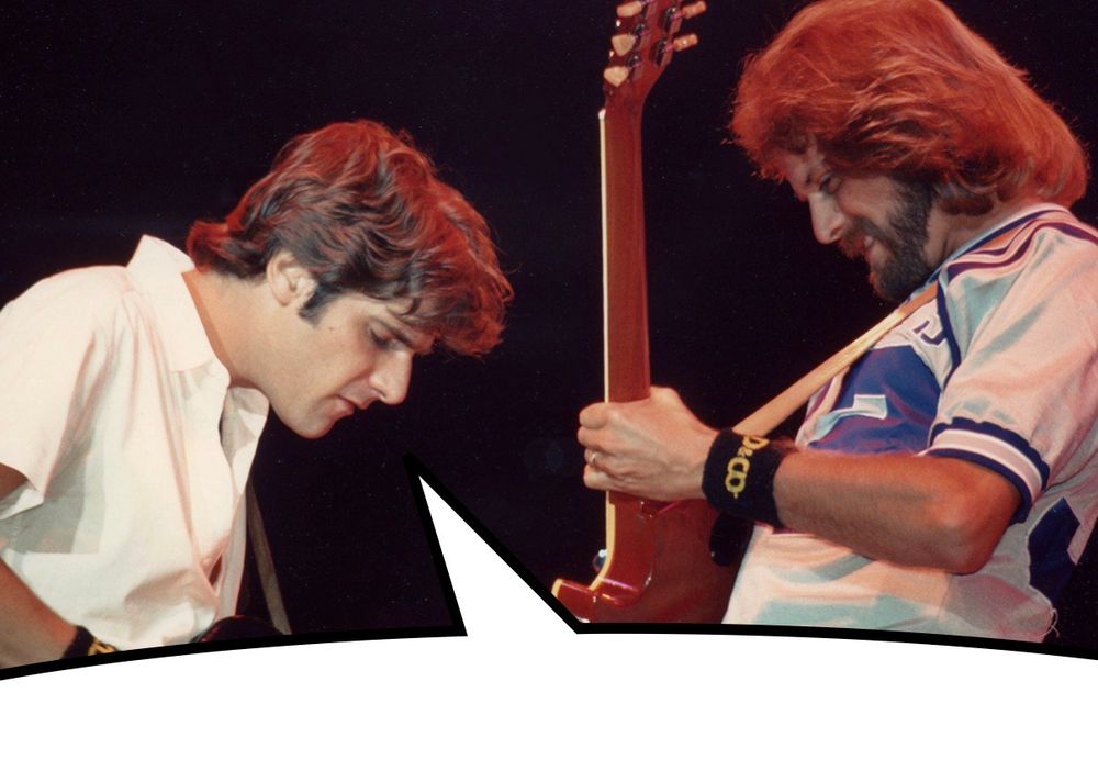 Glenn Frey and Don Felder possibly about to start shit