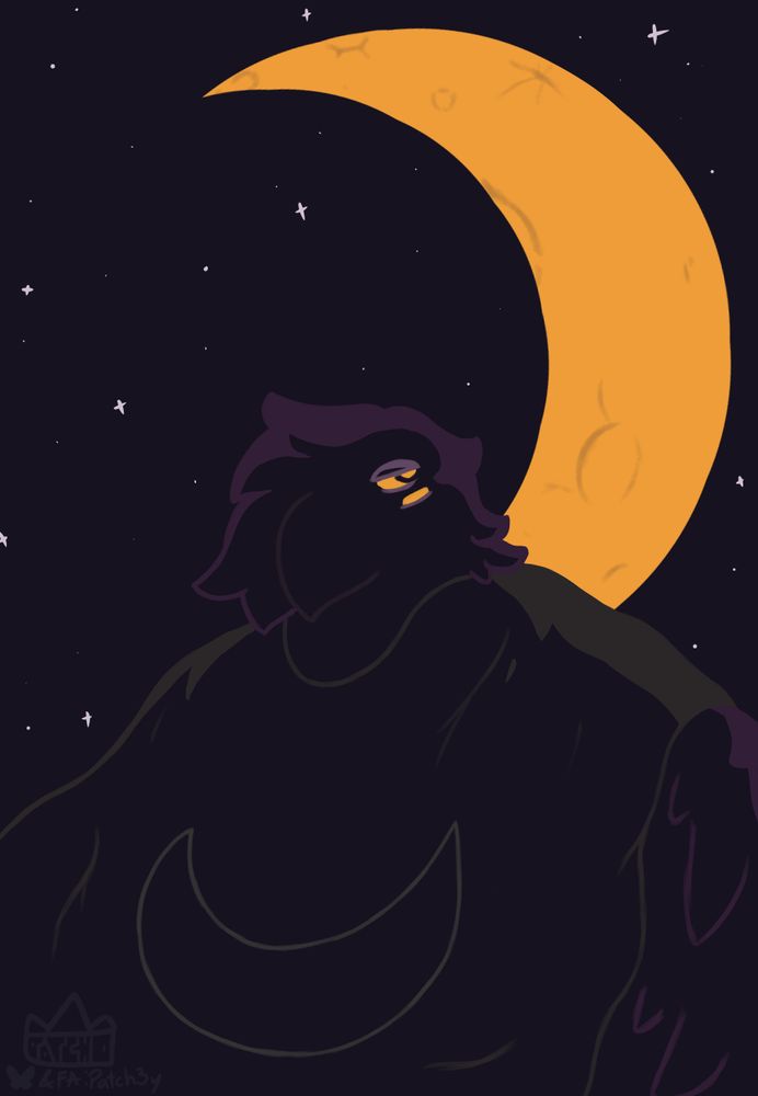 Lune lit under the moonlight