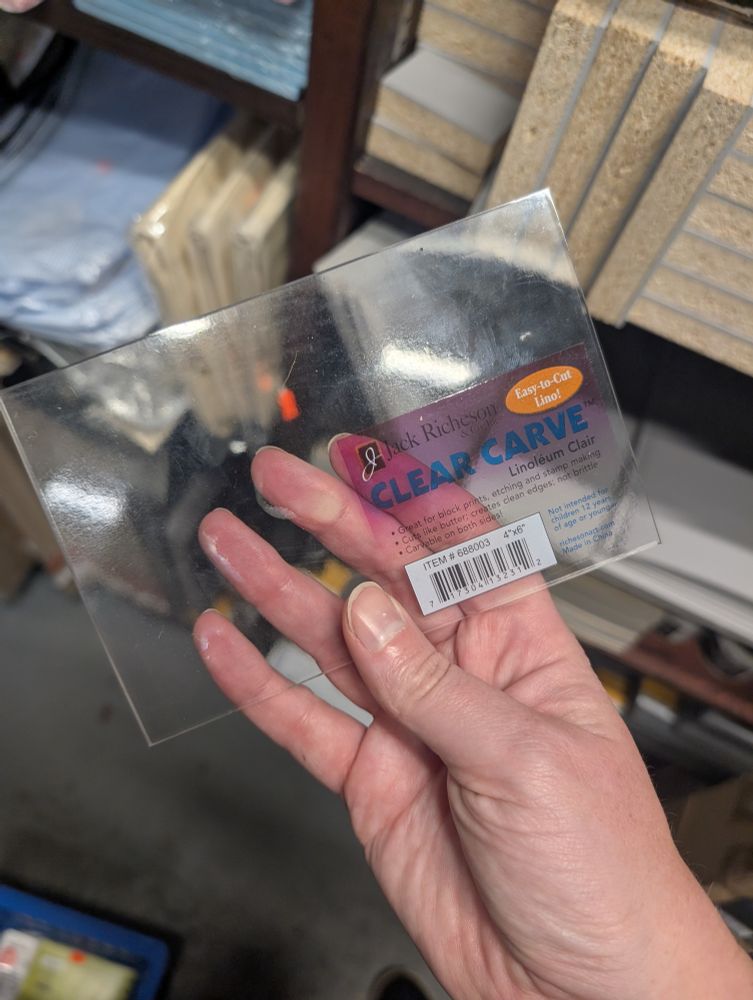 Jack richeson clear carve lino block